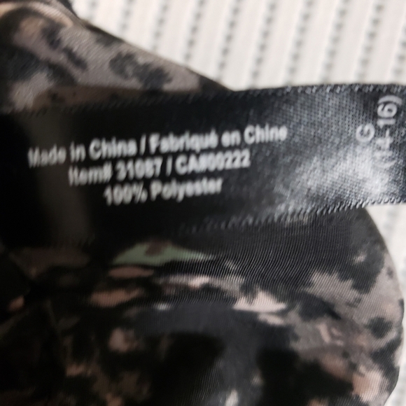 J Jess Floral Print Pant Size Large - 16 - Picture 6 of 6